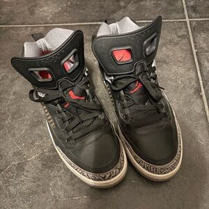 Size 11 - Jordan Spizike Black 2017 EUC excellent condition